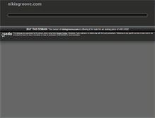 Tablet Screenshot of nikisgroove.com